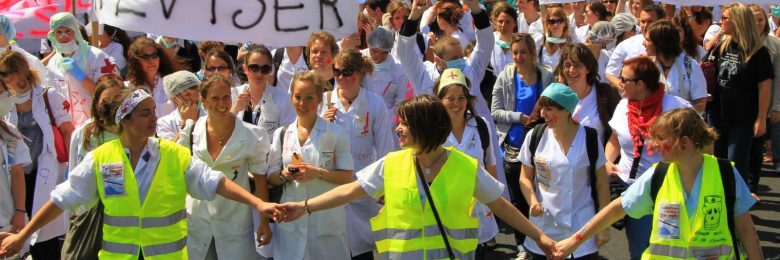 Etudiants en soins infirmiers : mobilisations locales contre “la réforme des 80 %”